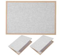 WESIEVYA Lot de 3 Tapis de Rangement Pliables et Portables en Feutre antidérapant avec Cadre pour Puzzles de 500 pièces - Accessoire de Rangement Pratique