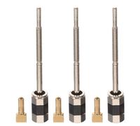 WESIEVYA Lot de 3 Vis Métalliques pour Archet de Violon 4/4, Accessoires de Réparation pour Violon et Alto, Outils de Remplacement pour Usage en Orchestre et Pratique Instrumentale