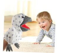 WESIEVYA Main Peluche Oiseau Hibou Doux et Lavable Éducatif Interactif pour Garçon Fille à Main pour Jeux de Rôle et Contes Cadeau Anniversaire Garçon Fille