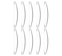 WESIEVYA Mât de Bannière Manuel Portable 24 Cm Gris - Lot de 10 Pièces pour Drapeau de Marketing, Mât de Drapeau à Poignée Adapté aux Événements Sportifs