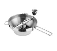 WESIEVYA Moulin à Légumes Facile à Nettoyer en Acier Inoxydable Manuel 3 Disques Interchangeables pour Préparer Aliments pour Bébés et Purées Maison