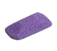 WESIEVYA Pierre pour Pieds Pourpre Double Face en Pu Ergonomique, Exfoliant pour Éliminer Peau Morte et Durillons, Maison Voyages