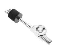 WESIEVYA Pince de Cymbale Argentée en Alliage avec Bras D'extension Réglable, Accessoire Polyvalent pour Supports de Batterie en Salles de Répétition et Scènes de Concert