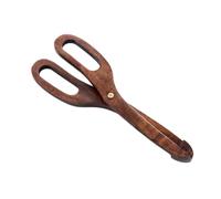 WESIEVYA Pinces de Service en Bois Légères et Robustes, Pince Alimentaire Scissor Créative Toast, Petit-déjeuner Fêtes