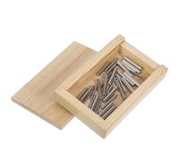 WESIEVYA Planche de Rééducation en Bois pour Exercices de Force des Doigts Bâtons en Fer, Facile à Utiliser, Coordination Main-œil à Domicile Hôpital