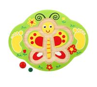 WESIEVYA Planche Équilibre Bois pour Garçon Fille Équilibre Planche Oscillante Sécurisée pour Coordination Posture et Force Cadeau Éducatif Garçon Fille Ans