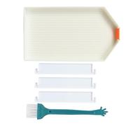 WESIEVYA Plateau de Dessin Diamant Multifonction en Plastique avec Séparateurs Robustes pour Tri des Perles, Grosse Capacité, pour DIY et Peinture Diamant
