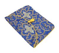 WESIEVYA Pochette De Rangement pour Écritures Bouddhistes Motif Brocart Compact Lisse Facile À Transporter