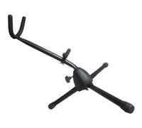 WESIEVYA Porte-saxo Pliable en Métal Noir Éponge, Support Stable et Facile à Installer pour Saxophone Ténor et Alto, Accessoire Portable pour Musiciens en Déplacement