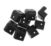 WESIEVYA Protection d'Angle en Plastique pour Guitare et Caisson de Basses Lot de 8 Pièces Fixation Simple sans Compétence Particulière Usage Scène et Musique