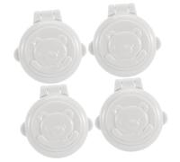 WESIEVYA Protection Verrouillage Pour Bouton De Démarrage Machine à Laver, Design Simple Coins Arrondis, 2 Pièces En Abs, Sécurité Garçon Et Filles Pour Environnement Familial