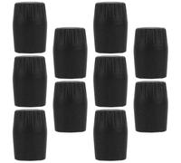 WESIEVYA Protections pour Pieds de Micro Lot de 10 Capuchons Plastiques 19 MM Ajustement Sécurisé pour Environnements Studio et Scènes
