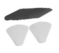 WESIEVYA Recharges de Limes à Pieds en Papier de Verre 20pcs pour Enlever Callosités et Peau Morte, Soin des Pieds pour Réparer Talons Fissurés