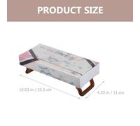 WESIEVYA Repose-main Pliable en Pu pour Manucure, Coussin Confortable et Pratique, Facile à Transporter, pour Usage Personnel et Nail Art