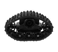 WESIEVYA Roue de Chenille Plastique Antidérapante pour Véhicule Radiocommandé, Chenilles de Char Rc Compatible, Remplacement Roue Tank, Usage Tout-Terrain Neige Jouet Crawler