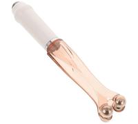 WESIEVYA Rouleau de Massage Doigts 5 Perles Magnétique, Outil Manuel en Abs et Acier, Couleur Café, Masseur Portable pour Soulager Arthrose et Tension des Mains, Soins Personnels