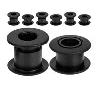 WESIEVYA Roulements de Foot en Plastique 12 Mm 1/2 pour Tiges, 4 Paires de Bagues D’Accessoires de Football de Table, Pièces de Rechange pour Foot Intérieur, Amélioration du Gameplay,