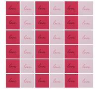 WESIEVYA Serviettes en Papier Décoratives pour Fêtes D'anniversaire en Intérieur ou Extérieur Saint-valentin, 80 Pièces, Design Romantique, et Solide Couleur Aléatoire