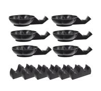 WESIEVYA Set de Calligraphie Encrier Noir Multifonctionnel en Plastique Portable pour Bureau ou Salle D'étude Design Créatif et Attrayant