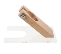 WESIEVYA Support de Coupe pour Tondeuse à Tapis en Bois et Plastique, Outil Pratique Surface Lisse pour Usage à Domicile ou Bureau, Guide de Coupe Précis