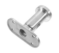 WESIEVYA Support de Main Courante Accessoire Polyvalent en Acier Inoxydable Argenté et Facile à Installer Design Moderne et Élégant pour Rampes D'escalier Intérieur et Extérieur