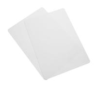 WESIEVYA Tableau Blanc en Plastique Léger Effaçable à Sec Portable 2 Pièces pour Étudiants, pour L'apprentissage en Classe Notes Personnelles