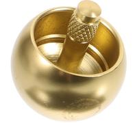 WESIEVYA Toupie Gyroscopique en Métal Doré à Retournement Automatique Éducatif Rotatif pour Garçon et Filles Stimulation Coordination Œil-Main Présent Anniversaire Ludique et Solide