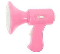 WESIEVYA Trompette Changeur de Voix pour Garçon et Filles Haut-Parleur Amplificateur Vocal Portatif sans Piles Coloris Rose Éducatif Amusant pour Fêtes et Activités Ludiques