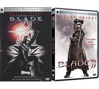 Wesley Snipes Double Vampire Feature - Blade & Blade II New Line Platinum Series 2-DVD Bundle