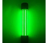 WESLITE 12V-24V 20W Lumière Verte Submersible pour Nocturne Pêche 126 SMD Lampe de Détecteur de Poisson Sous-marine Attirant la Lumière de Pêche Appât Lumière avec Câble 5M pour Pêche sur Glace (Vert)