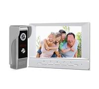 WESLNN Interphone vidéo de 7 pouces Smart Home Système de protection de sonnette caméra pour appartement