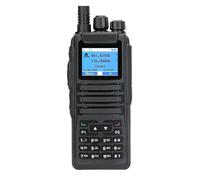 WESLNN Talkie-walkie Numérique DMR DM 1701, Radio Bidirectionnelle Analogique Double Mode Ouverte GD77, Double Fente Horaire, Radio Amateur De Niveau 1 + 2(Black Cable)