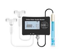 WESLNN Testeur De PH 5 en 1 for l'eau, Étalonnage Un Clic, Numérique Qualité, EC/TDS/PH/température/humidité for La Boisson