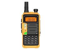 WESLNN UV S9 Plus V2 10W Puissant Talkie-walkie Chargeur USB 16 KM Longue Portée Émetteur-récepteur Double Bande Portable UV 5R Radio Bidirectionnelle(Orange V1)