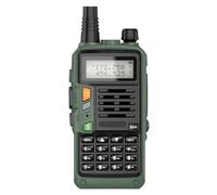 WESLNN UV S9 Plus V2 10W Puissant Talkie-walkie Chargeur USB 16 KM Longue Portée Émetteur-récepteur Double Bande Portable UV 5R Radio Bidirectionnelle(Green V2)