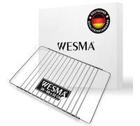 WESMA Grille de four réglable, 38 à 68 x 32 cm, grille de four, extensible, universelle, pour four, grille de four, grille de four, grille de four, grille de four, certifiée TÜV et résistante à la