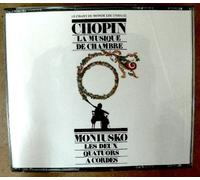 wesolowska - Chopin - la musique de chambre / Moniuszko - les deux quatuors a cordes / box 2cd