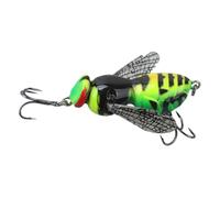 Wespen Crawler Leurre artificiel réutilisable avec crochet - Pour rivières, réservoirs, zones côtières et pêche le long de la rive, convient pour la perche noire, la truite et le bar rivière
