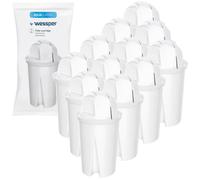 Wessper 12 filtres pour BRITA Classic, Dafi Crystal, Wessper AquaClassic, Laica, Aquaphor Line, Aquaphor Ideal, Aquaphor Standard