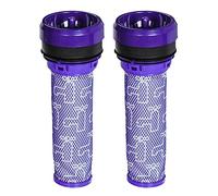 Wessper 2 Filtres Pré-Moteur Compatibles avec Dyson DC33 DC37 DC39 DC28C DC53, Filtre Lavable 923413-01 pour Aspirateur, Accessoire de Remplacement Violet