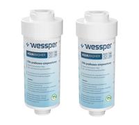 Wessper 2x Filtres anti-calcaire pour Machine à laver Lave-vaisselle filtre à eau