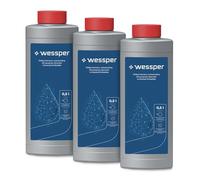 Wessper 3x Détartrant pour machine à café 0,5L - Universel - Détartrant liquide pour machines à café, bouilloires et fers à repasser - Élimine les dépôts de calcaire efficacement