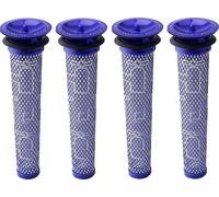 Wessper 4 pièces Lavable Pre Motor Stick Filtre Accessoires pour Dyson DC58 DC59 DC61 DC62 DC74 V6 V7 V8 Accessoires pour aspirateurs