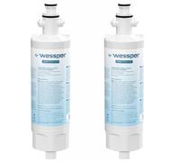 Wessper 4874960100 2xFiltre à eau du réfrigérateur pour Beko 4874960100, 4394650100, 9256712, SBS4K