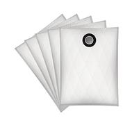 Wessper 9x Sacs à aspirateur synthétiques pour Gisowatt Lavamatic Industrial Professional 35 P MAKITA 440 445 448 VC3510 Nilfisk Alto Wap SQ 450-11, SQ 450-11, SQ 450-21, SQ 450-31