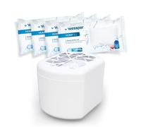 Wessper absorbeur d'humidité, lot de 1 deshumidificateur avec 4 recharge