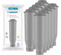 Wessper AquaClaro filtre à eau compatible avec Krups, convient à de nombreux modèles de Krups, Siemens, Bosch, AEG, Tefal, Neff, Gaggenau (pack de 10)