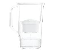 Wessper Carafe 2.5 L, Carafe Filtrante pour eau | Remplacement de Dafi Unimax Aquaphor A5 BRITA Maxtra+ PHILIPS AWP212/10 | Réduction du calcaire, du chlore | Carafe filtrante + filtre à eau | Blanco