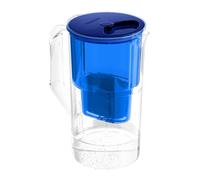Wessper Carafe filtrante 2.8 L Compatible avec Brita Maxtra, Système de filtration d'eau pour réduire le calcaire, le chlore | + 1x filtre à eau bleu