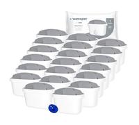 Wessper Cartouche filtrante pour L’eau Dure | Remplacement de Dafi Unimax Aquaphor A5 BRITA Maxtr PHILIPS AWP212/10 | pour Réduire Le Chlore et des Métaux Lourds - 20 pièces